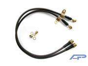 Agency Power for Nissan 350Z Front Stl Braided Brake Lines