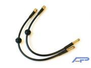 Agency Power Front Brake Lines for 01 05 BMW M3 E46 Braided