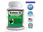 Memory Attention Focus Concentration calmness depression Brain Support Pills