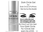 i Circle Eye Cream For Under eye Dark Circles Puffiness Wrinkles Bags Best