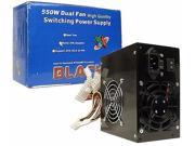 Logisys 550W watt ATX 20 4 Pin Power Supply PSU w SATA PS550A BK Black