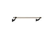 Vita Vibe Collared Aluminum Single Bar Fixed Height Wall Mount Ballet Barre System WS48 P 4 Foot