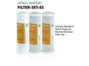 APEC Essence Series Stage 1 2 3 Replacement Filter For Undersink Reverse Osmosis System FILTER SET ES