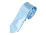 2 X Casual Stylish Slim Necktie Skinny Tie Sky Blue