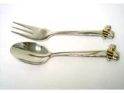 Elegance Bee Baby Spoon and Fork Set 5