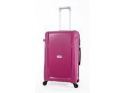 WestJet Luggage 24 Adventure Exp. Spinner Trolley Fuchsia Color