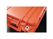 Pelican 1450 000 150 Watertight Case 1450 Orange Crush Dust Proof W Foam Liner