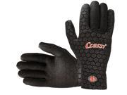 Cressi Unisex Adult 2.5mm High Stretch Gloves L Black