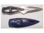 Innovative Raptor Blunt Knife 6.5 Blue Silver