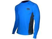 Tormenter Mens Spearfish Grouper Performance Shirt L Blue