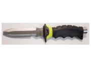 Innovative UniDive Blunt Stainless Knife 10 Yellow