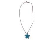 Charming Shark Boys Glass Starfish Necklace 18 Blue