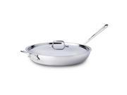 All Clad Stainless French Skillet with Lid 13