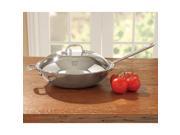 All Clad Tri Ply Stainless Steel 4 Quart Chef s Pan