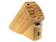 Shun Bamboo Knife Block 13 slot