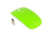 GREEN USB Wireless Optical Mouse for Macbook All Laptop