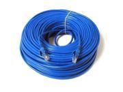 100 FT CAT5e CAT5 Ethernet LAN Network Patch Cable UTP 24 AWG Solid Wire
