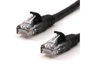 30FT CAT6 RJ45 23AWG UTP Twist Pair Solid Network Ethernet LAN Cable Black