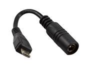 DC Barrel Jack to Micro USB B Male Connector Adapter 5V Power Cable 5.5mm 2.1mm