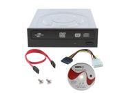 Lite on iHAS224 06 24X SATA Lightscribe DVD CD Internal Burner Drive Software