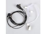 2 Pin Covert Acoustic Air Tube Earpiece Headset For Kenwood Walkie Talkie A79