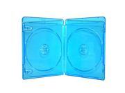 30 Single Double Blue Case for Blu Ray BD DVD CD Movie Box 15 of Each