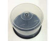 2 Two 50 Disc Capacity Cake Box for CD DVD Storage Case Spindle