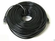 100FT RJ45 CAT6 HIGH SPEED ETHERNET LAN NETWORK BLACK PATCH CABLE