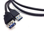 6 FT USB Cable 3.0 A Male to A Female Extension USB Cable Cord 5.0 Gbps 6 Feet