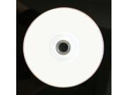 100 White Inkjet HUB Printable 16X Blank DVD R Disc