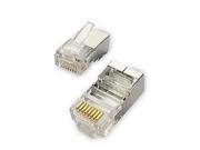 10 Pcs RJ45 8P8C Network Cable Shielded Plug CAT5 CAT5E Connector LAN