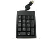 USB 17 keys Numeric Number Keypad Keyboard For Laptop