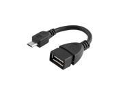5 pack Micro USB Male to USB 2.0 Female Host OTG Adapter Cable