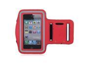 Adjustable Sports Gym Running Armband Arm Band Case For 4.7 inch Apple iPhone 6 Red