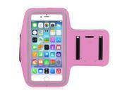 Adjustable Sports Gym Running Armband Arm Band Case For 4.7 inch Apple iPhone 6 Pink