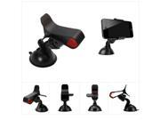 Universal Stick Car Windshield Mount Stand Holder For iPhone Mobile Phone GPS S Black