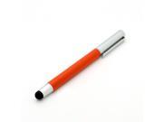Capacitive 2 in 1 Touch Screen Stylus Ballpoint Pen For iPhone 5 5S 5C 4 4S iPad Air 5 3 4 Samsung Galaxy S3 S4 Note3 Tablet PC MID HTC Orange