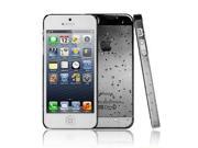 Ultra Thin 3D Aqua Water Raindrop Crystal Series Back Case Cover For iPhone 5 5s Black