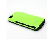Anti Shock Innovation Case Cover With Card Holder For iPhone 6 4.7 Green
