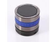 Blue Color Mini Portable Extra Bass Bluetooth Wireless Speaker for PC Tablets Phones Apple iPhone 4 4s 5 5s 6 6Plus Samsung Galaxy S3 S4