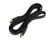 1.5M 5 Feet HDMI to HDMI Interface Converter Extension Male to Male Cable for iPhone iPad iPod Black