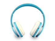 New Foldable Universal Wireless Stereo Bluetooth Headphone For iPhone Samsung LG Blue