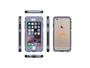 Premium Waterproof Shockproof Snow Proof Case Cover For iPhone 6Plus 5.5 Gray