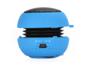 Mini Hamburger Speaker for iPhone iPad iPod Laptop PC MP3 Audio Amplifier Blue