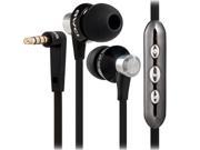 Awei S950vi 3.5mm Plug Stereo Super Bass In ear Earphone Headphone with Microphone 1.2 m Flat Cable Black