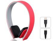 2 In 1 Stereo Bluetooth Wireless Headset Red