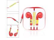 2014 World Cup Flag Sport Earphone Headset Headphone Earbuds with Microphone for iPod iPad iPhone 5