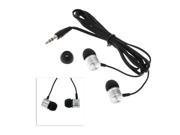 In ear Piston Earphone Headset with Earbud Listening Music for Smartphone MP3 MP4