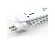 2 Port Mini Universal Dual USB Charger Adaptor Socket 5V 2.1A US Plug Red