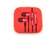 Xiaomi Piston Earphones Headphone Earbuds In Ear With Mic Remote Control Red